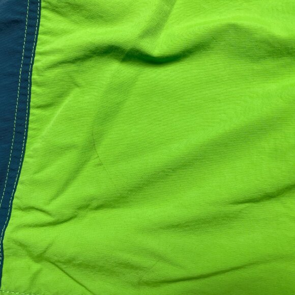 Patagonia Green and Blue Men Swim Board Shorts - Picture 7 of 8